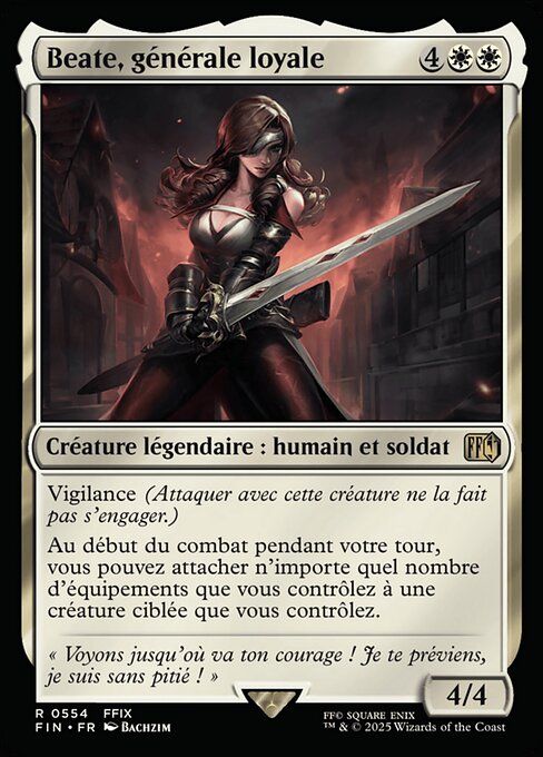 Beatrix, Loyal General