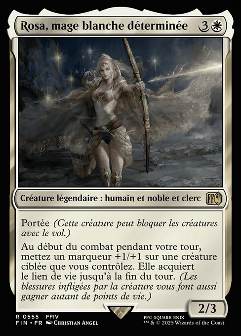 Rosa, Resolute White Mage