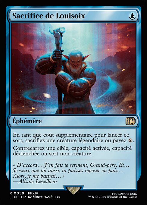 Louisoix's Sacrifice