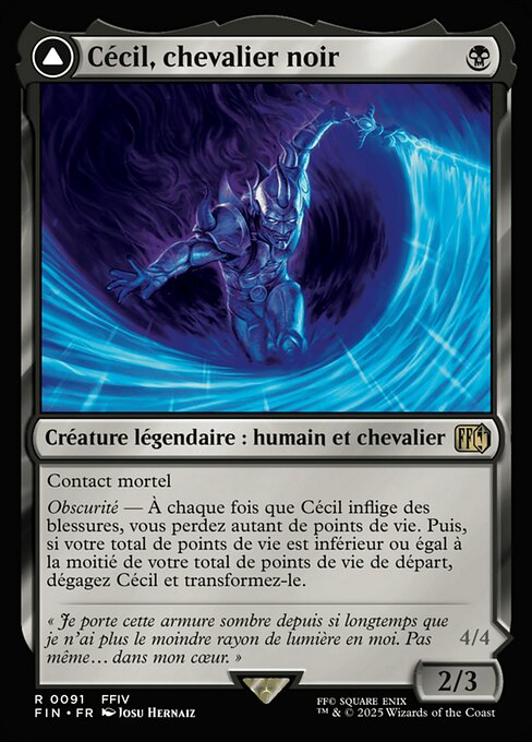 Cecil, Dark Knight // Cecil, Redeemed Paladin