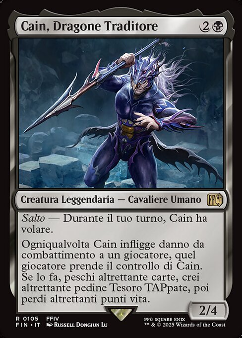 Cain, Dragone Traditore