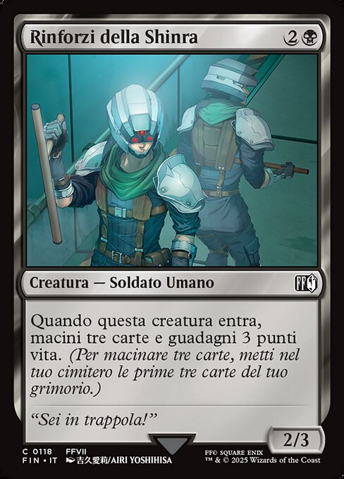 Shinra Reinforcements