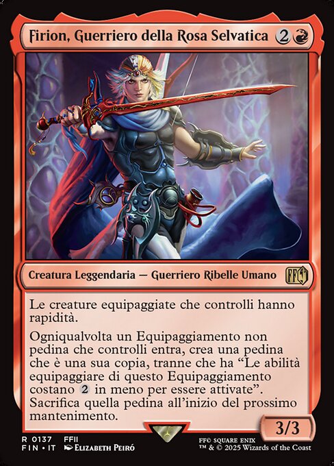 Firion, Wild Rose Warrior