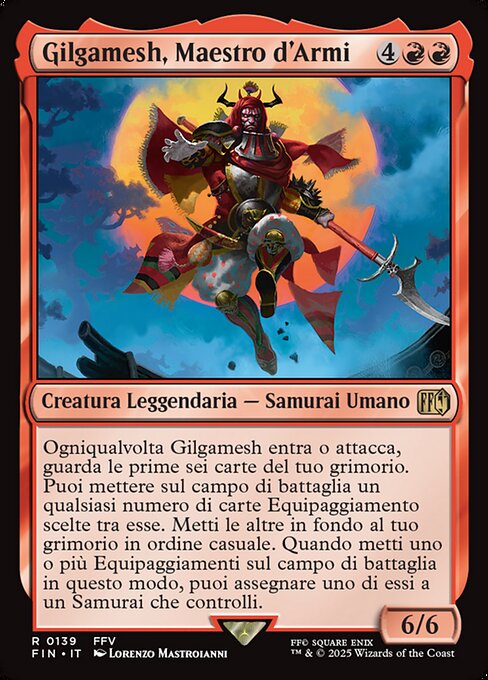 Gilgamesh, Master-at-Arms