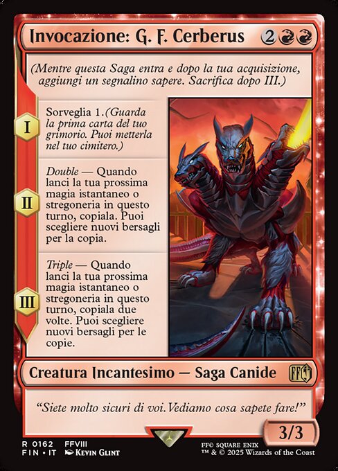 Summon: G.F. Cerberus