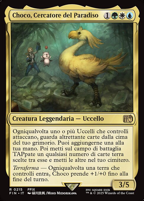 Choco, Seeker of Paradise