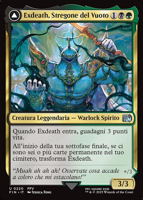 Exdeath, Void Warlock // Neo Exdeath, Dimension's End