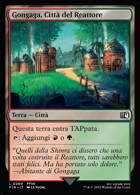 Gongaga, Reactor Town