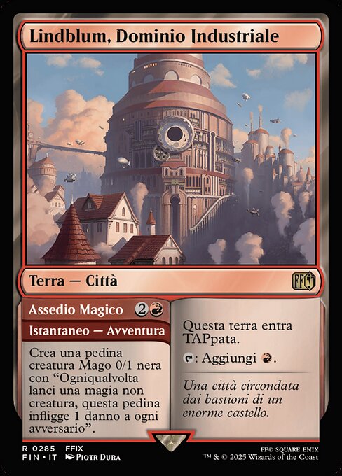 Lindblum, Industrial Regency // Mage Siege