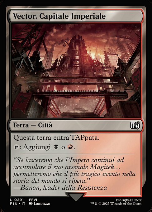 Vector, Imperial Capital