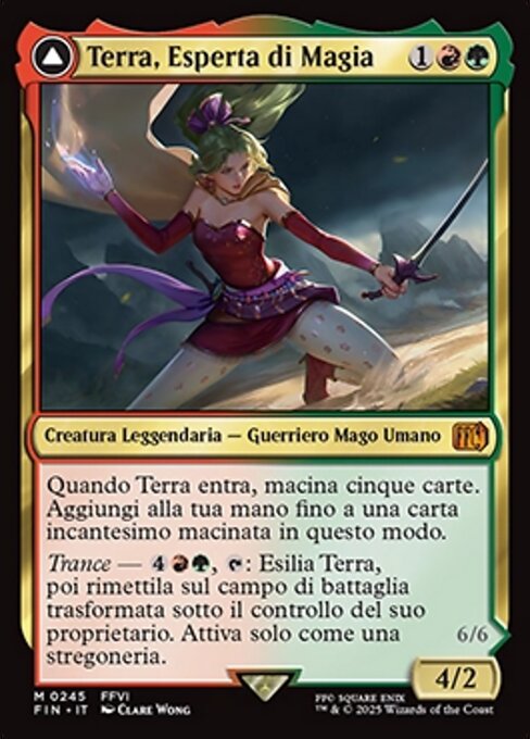 Terra, Magical Adept // Esper Terra
