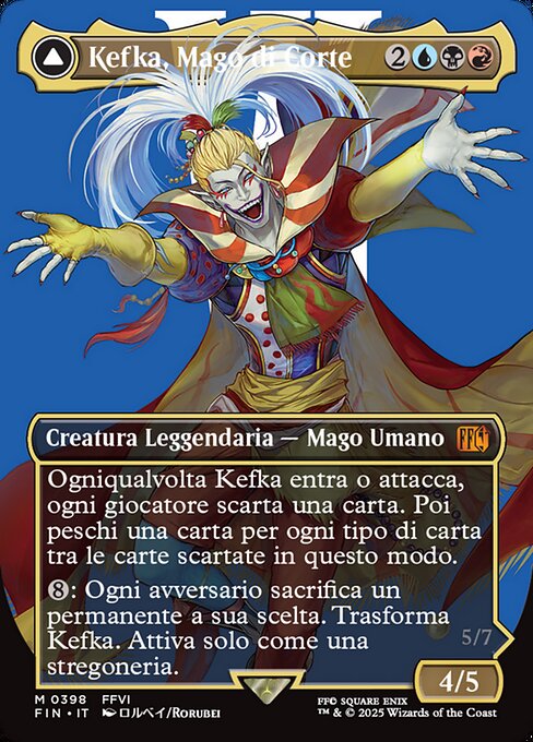 Kefka, Court Mage // Kefka, Ruler of Ruin
