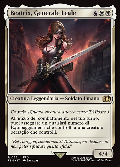 Beatrix, Loyal General