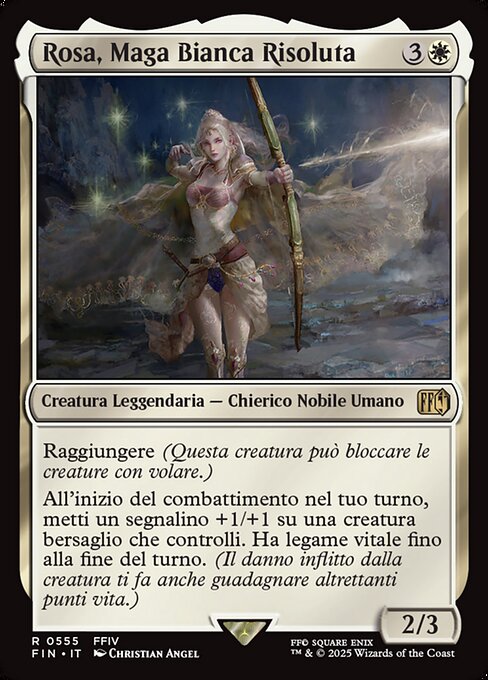 Rosa, Resolute White Mage