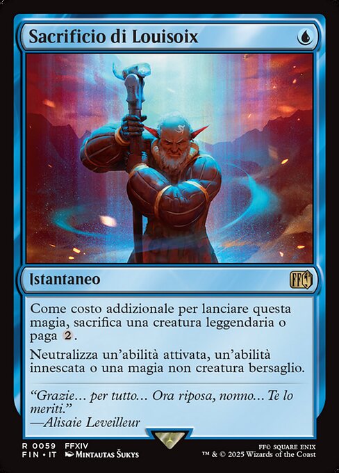 Louisoix's Sacrifice