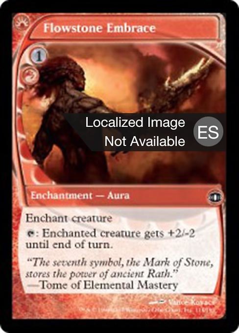 Abrazo de piedra variable