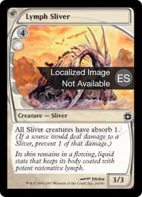 Fragmentado de la linfa