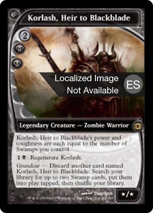 Korlash, heredero de Blackblade