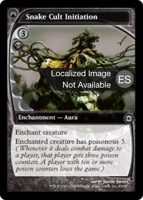 Iniciación del culto de la serpiente