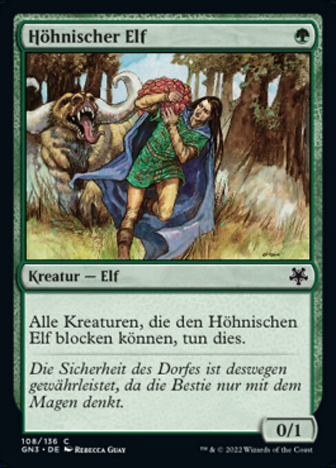 Höhnischer Elf