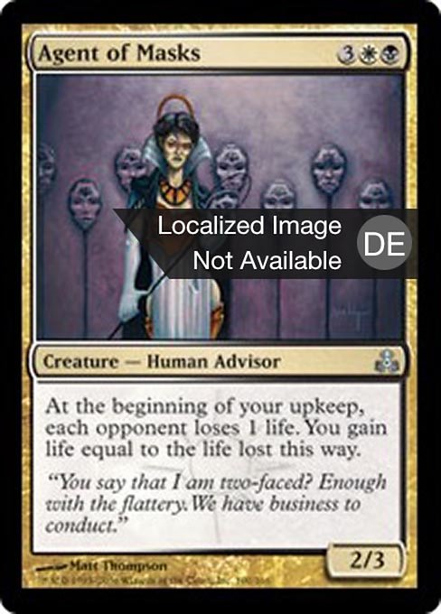 Agent der Masken