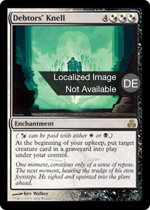 Grabgeläute des Schuldners