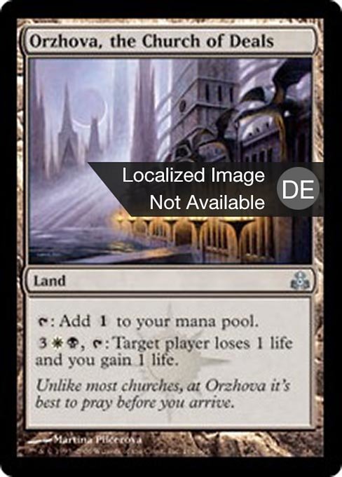 Orzhova, Kirche des Handels