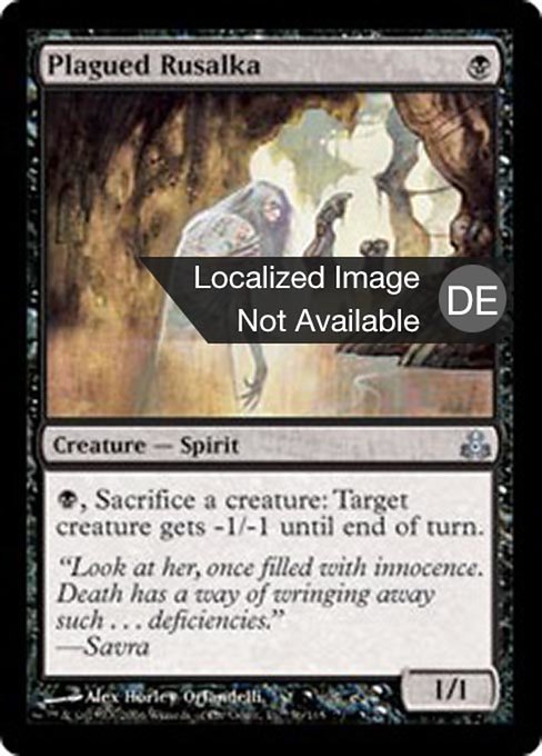 Seucheninfizierte Rusalka