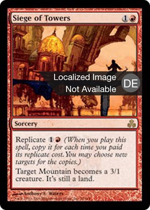 Belagerung durch Türme