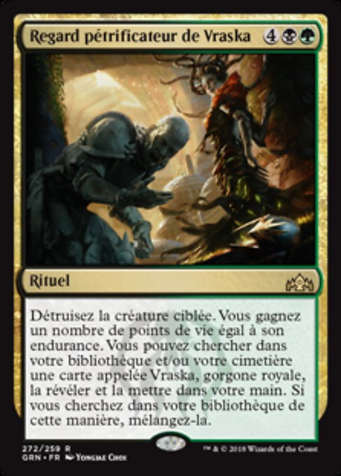 Regard pétrificateur de Vraska