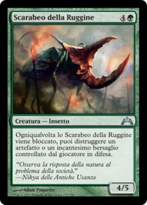 Scarabeo della Ruggine