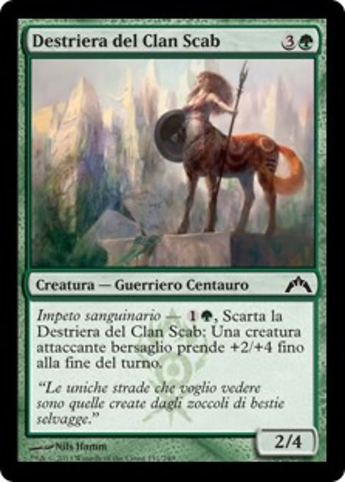 Destriera del Clan Scab