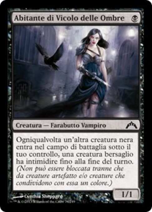 Abitante di Vicolo delle Ombre