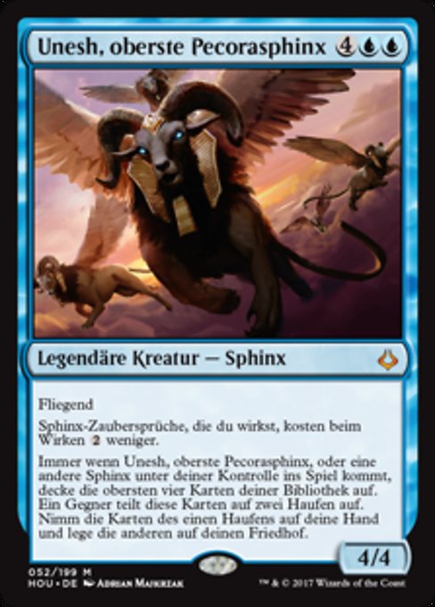 Unesh, Criosphinx Sovereign