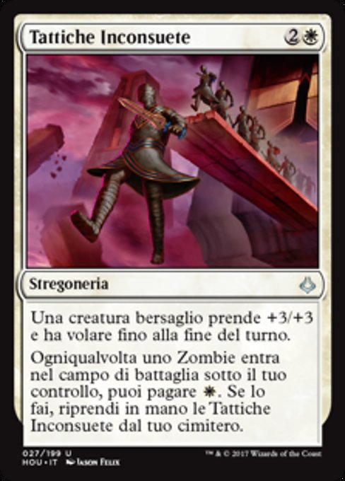 Unconventional Tactics