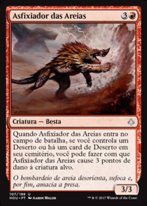 Asfixiador das Areias