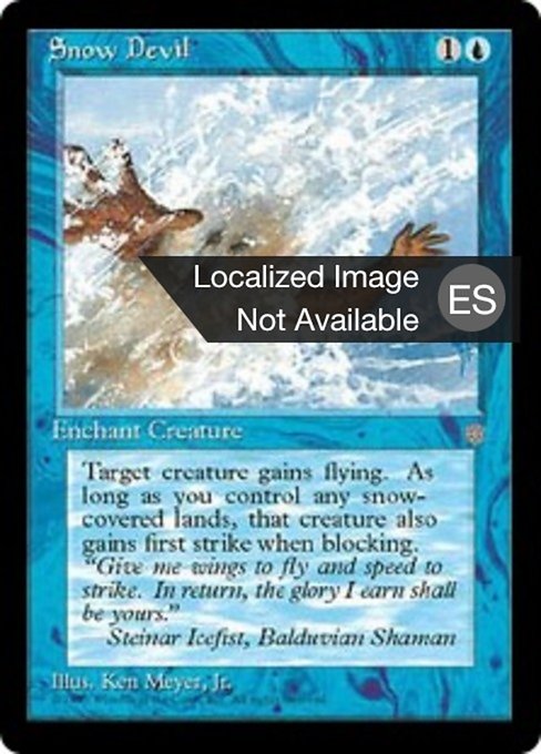 Diablo de las nieves