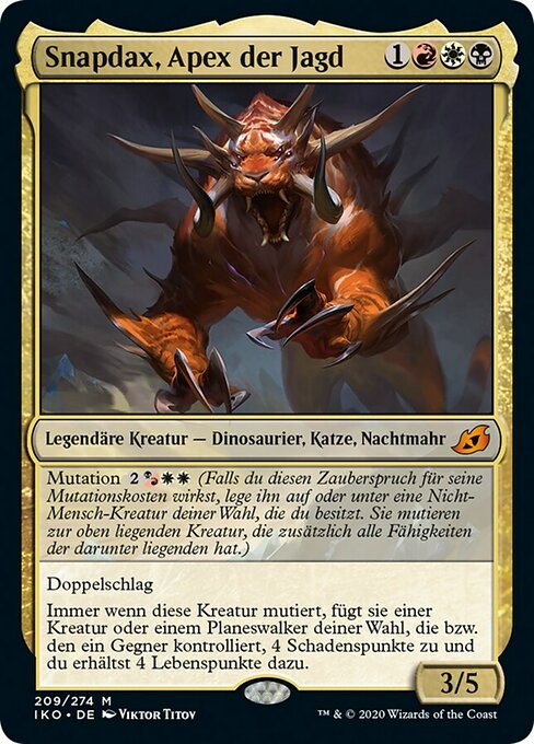 Snapdax, Apex der Jagd