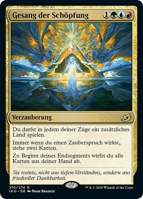 Gesang der Schöpfung