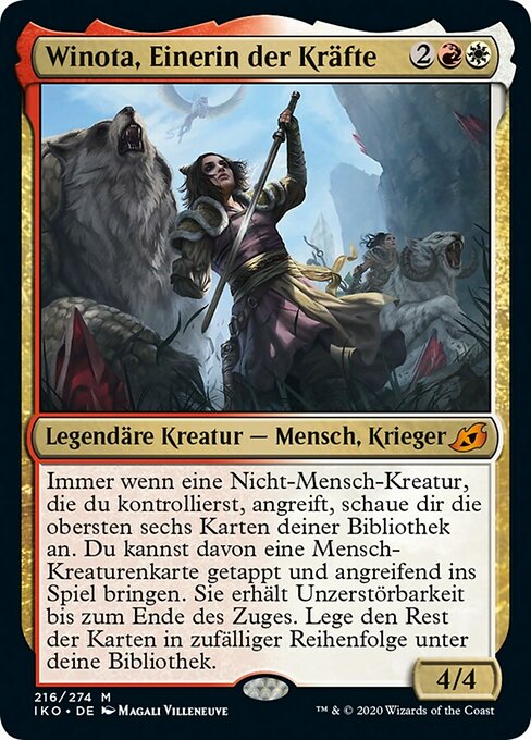 Winota, Einerin der Kräfte
