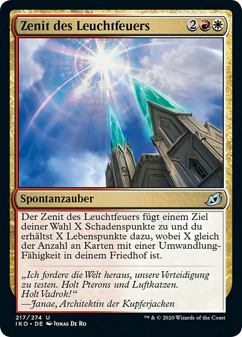 Zenit des Leuchtfeuers