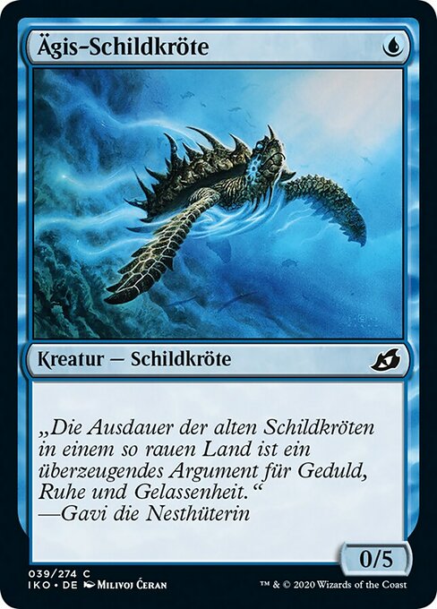 Ägis-Schildkröte