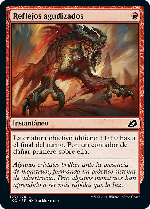 Reflejos agudizados