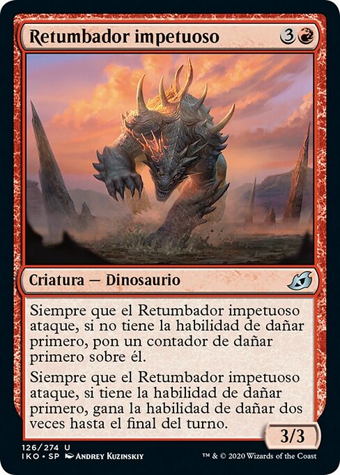 Retumbador impetuoso