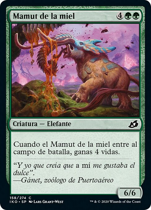 Mamut de la miel