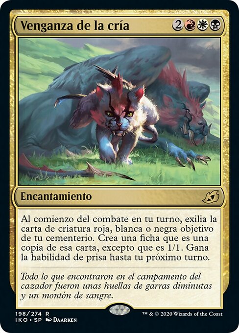 Venganza de la cría