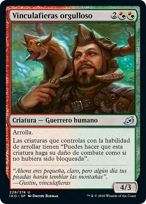 Vinculafieras orgulloso