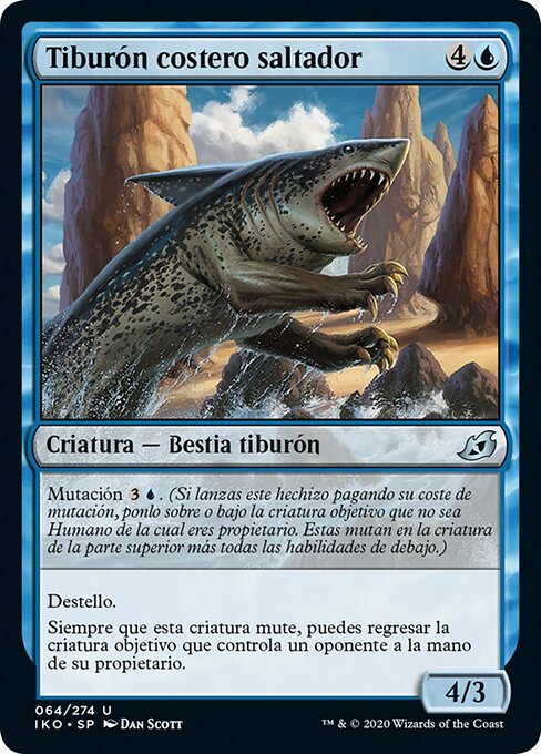 Tiburón costero saltador