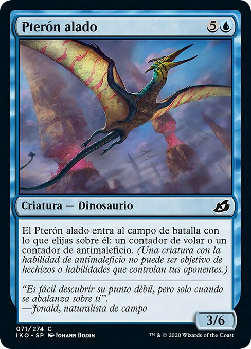 Pterón alado
