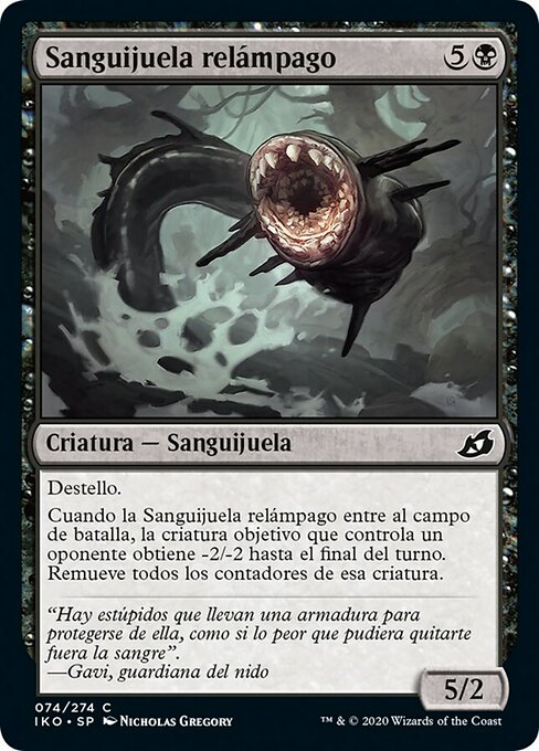 Sanguijuela relámpago